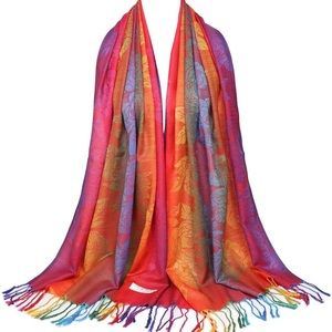 NWT SUPER SOFT and colorful pashmina